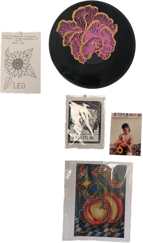 Photo of some art from Caspers wall