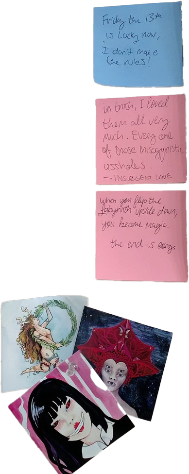 Photo of some art from Caspers wall