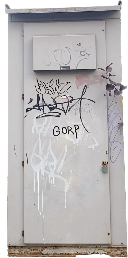 Photo of an electrical box