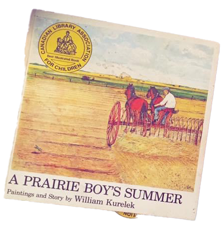 Photo of a praire book from Casper's grandmother's house