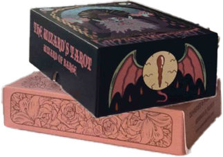 Photo of Caspers first two tarot decks